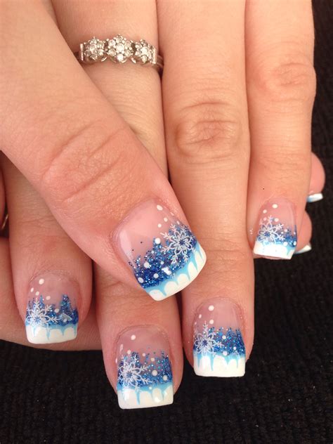 nail designs for short nails winter